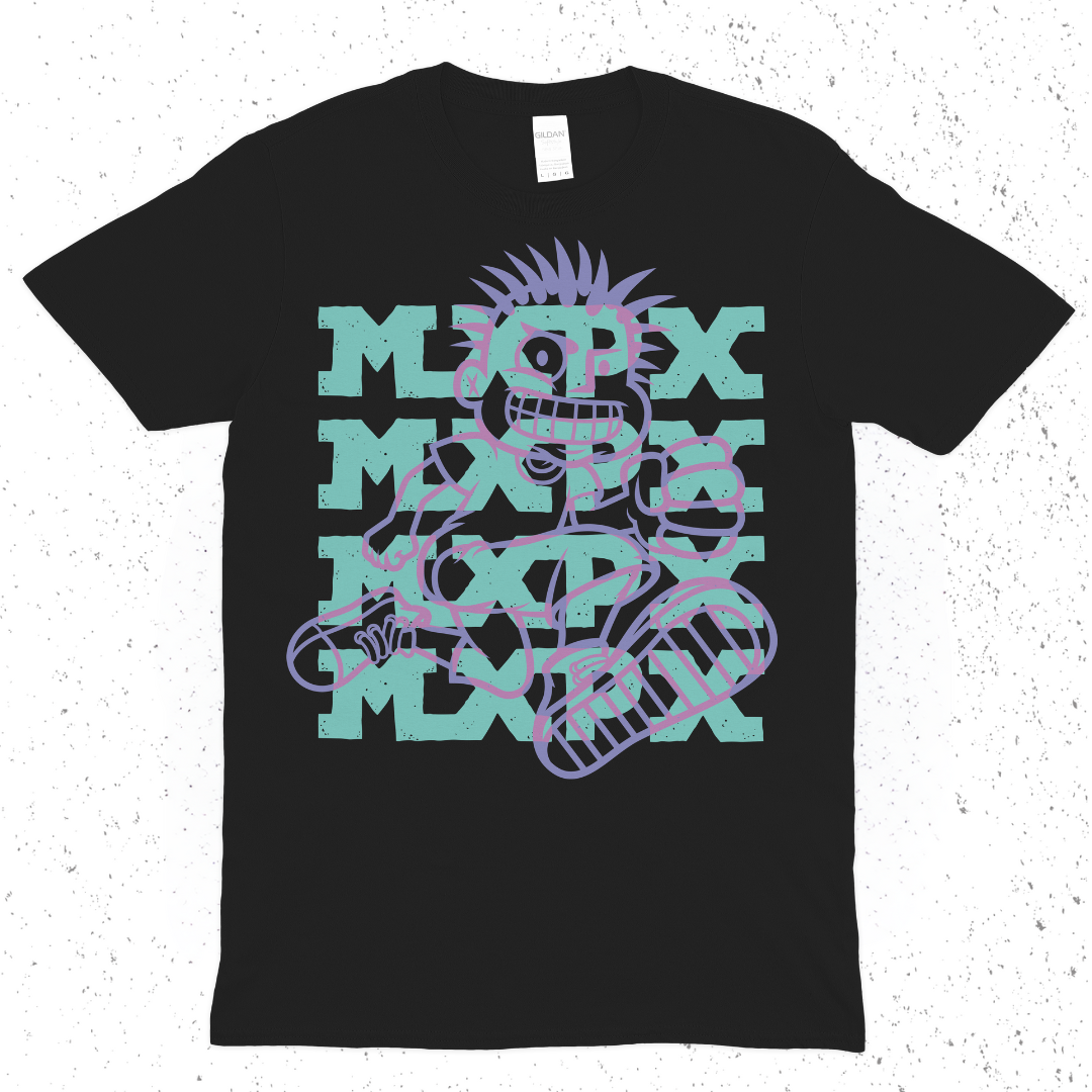 T SHIRT - TWO TONE REPEATER