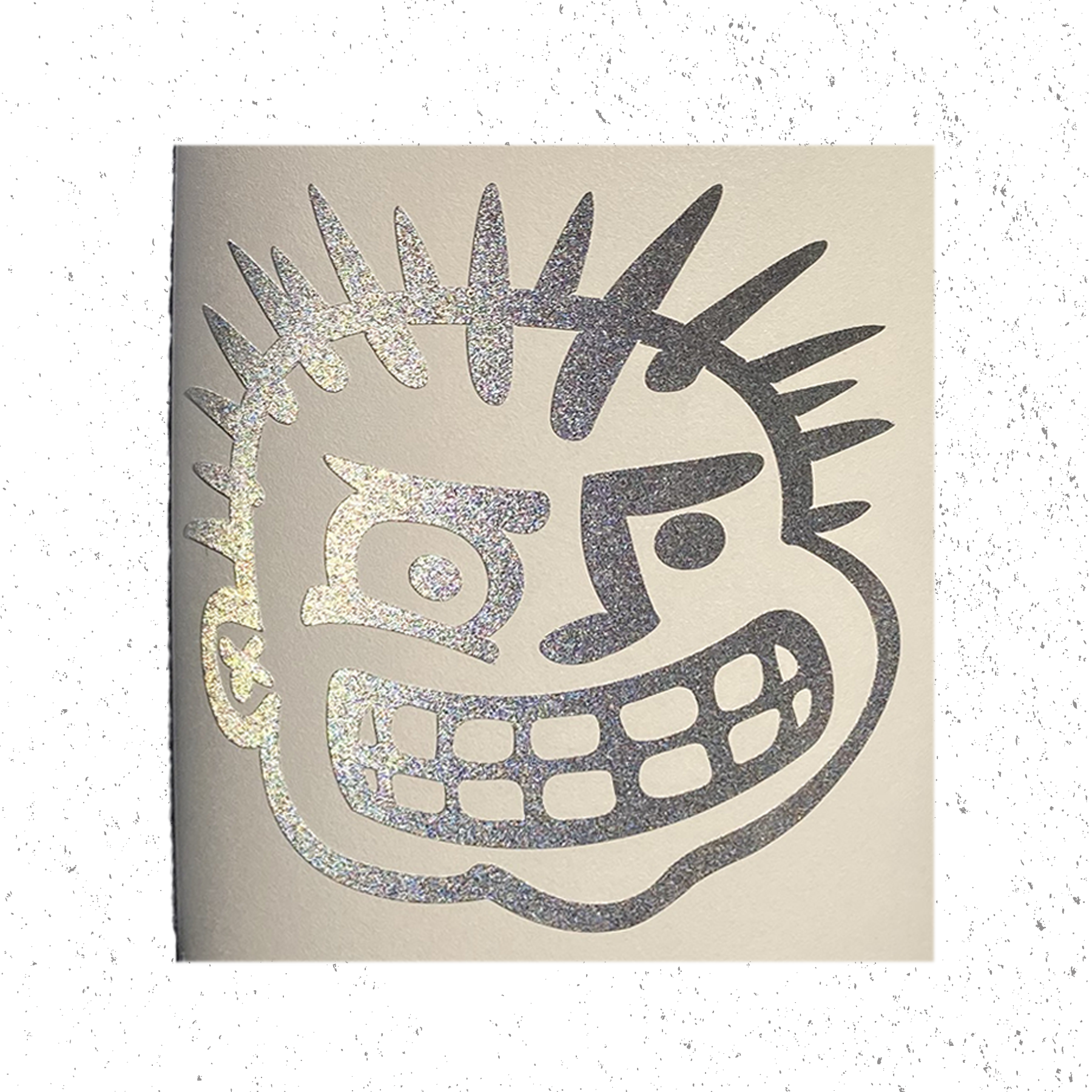 DECAL - BLACK REFLECTIVE