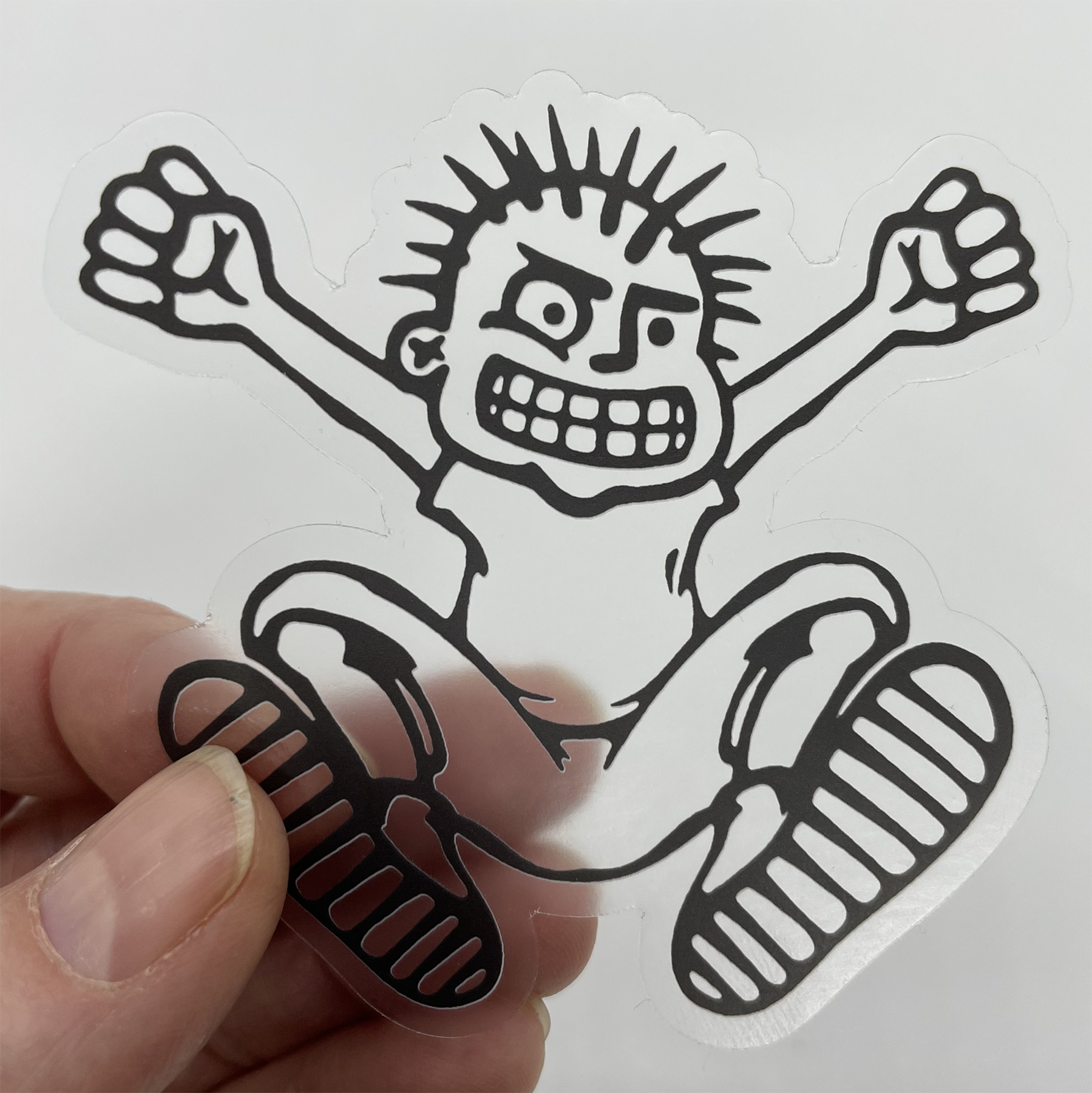 JUMPING PUNK STICKER