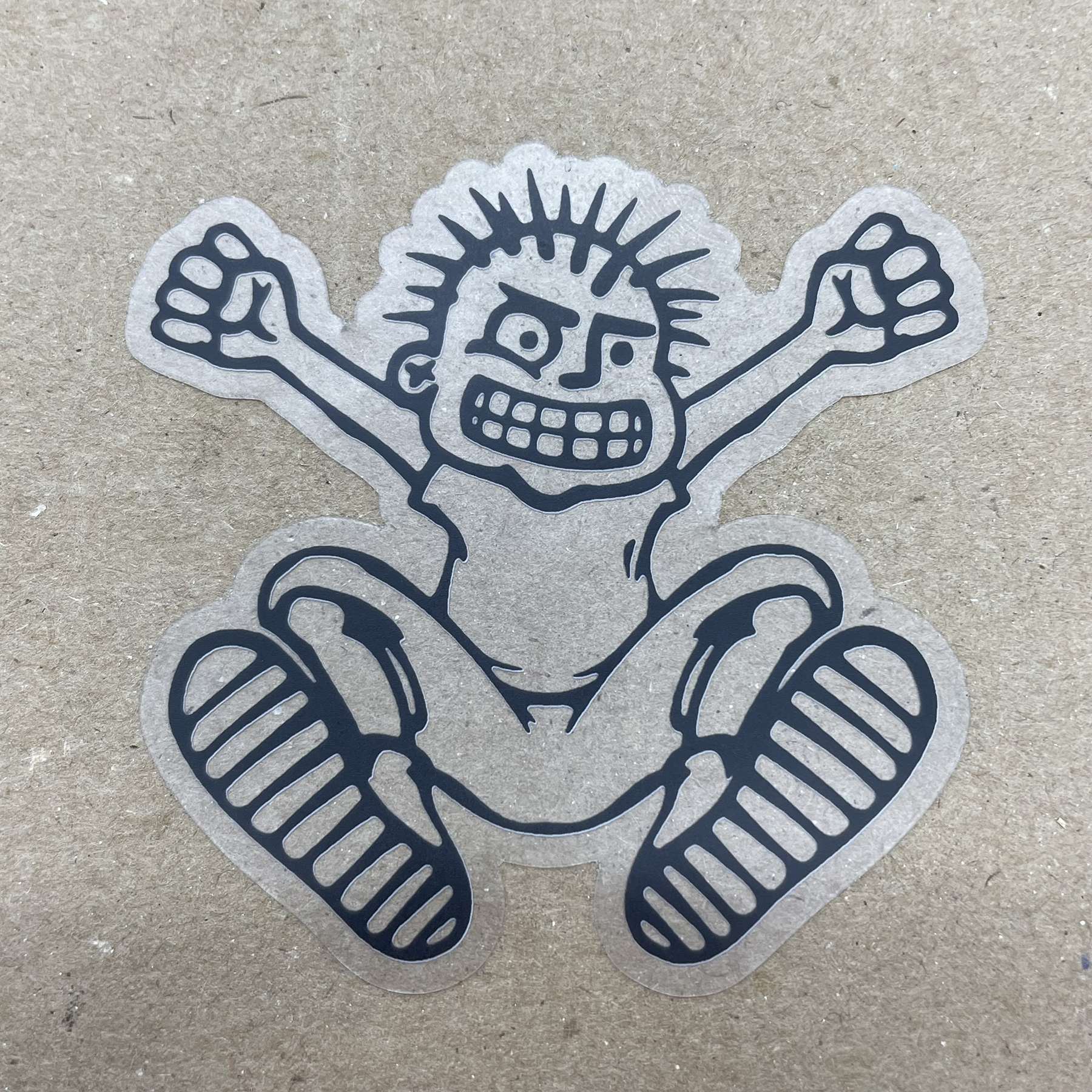 JUMPING PUNK STICKER