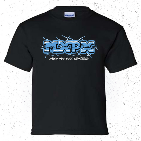 KIDS T SHIRT - RIDE THE LIGHTENING