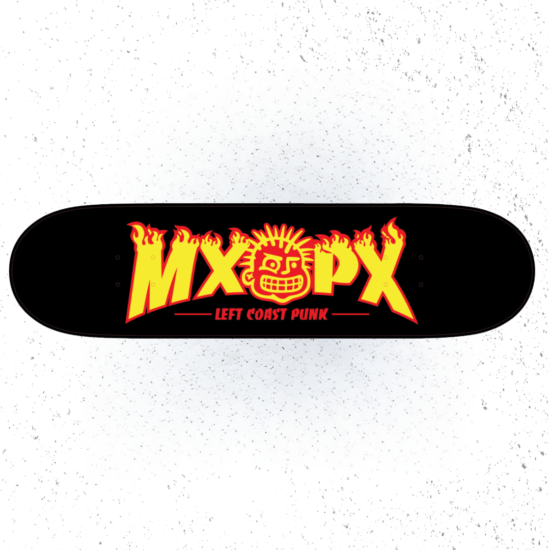 SKATE DECK - LEFT COAST PUNK FIRE