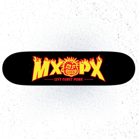 SKATE DECK - LEFT COAST PUNK FIRE