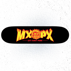 SKATE DECK - LEFT COAST PUNK FIRE