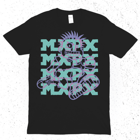 T SHIRT - TWO TONE REPEATER