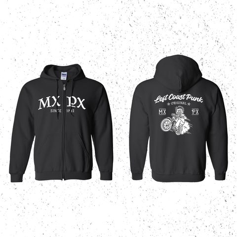 HOODIE - BIKER - ZIP UP