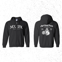 HOODIE - BIKER - ZIP UP