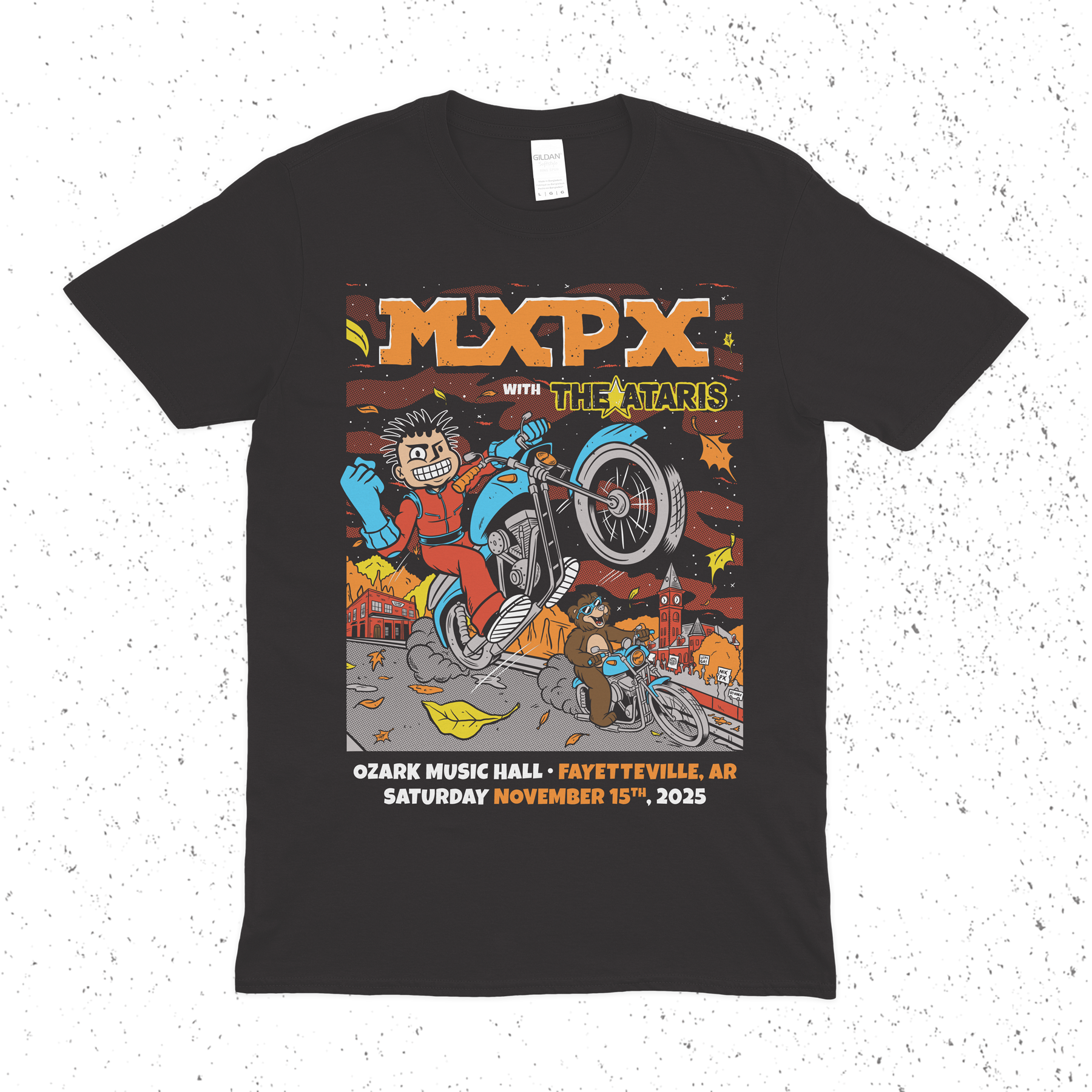 T SHIRT - OZARK MUSIC HALL - FAYETTEVILLE, AR
