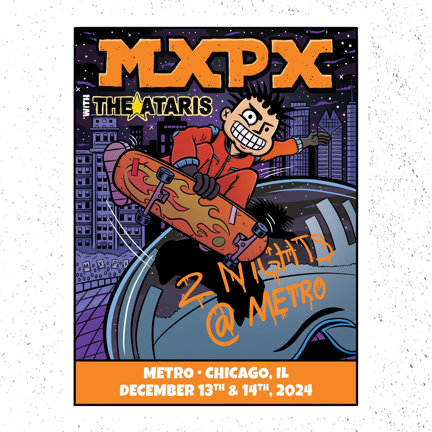 POSTER - METRO - CHICAGO - 2024