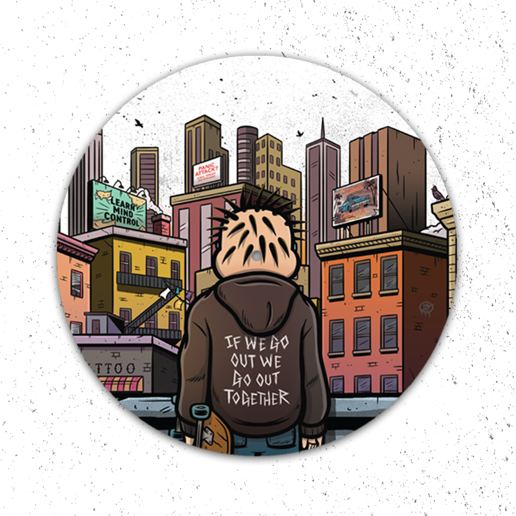 VINYL - LIVING IN THE CHAOS - PICTURE DISC