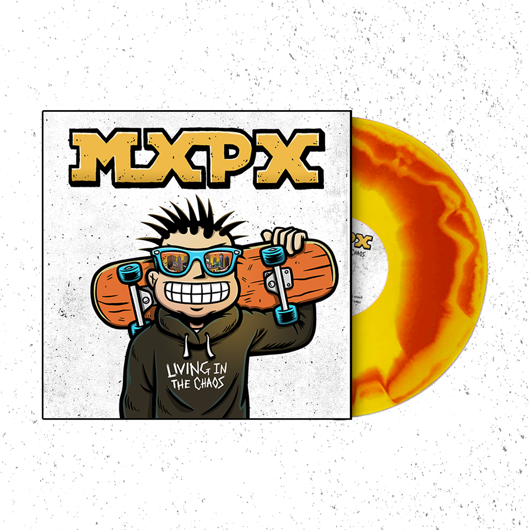 VINYL - LIVING IN THE CHAOS - GOLDEN HOUR