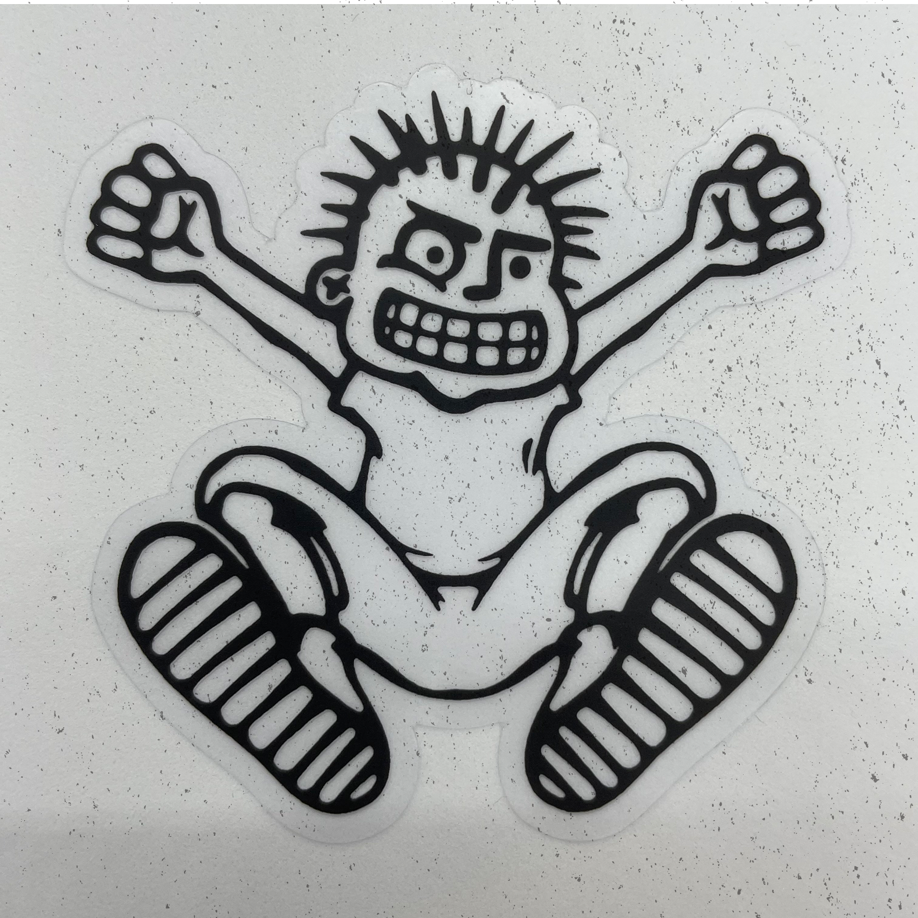 JUMPING PUNK STICKER