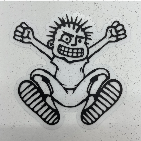 JUMPING PUNK STICKER