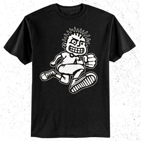 KIDS T SHIRT - LARGE RUNNING PUNK