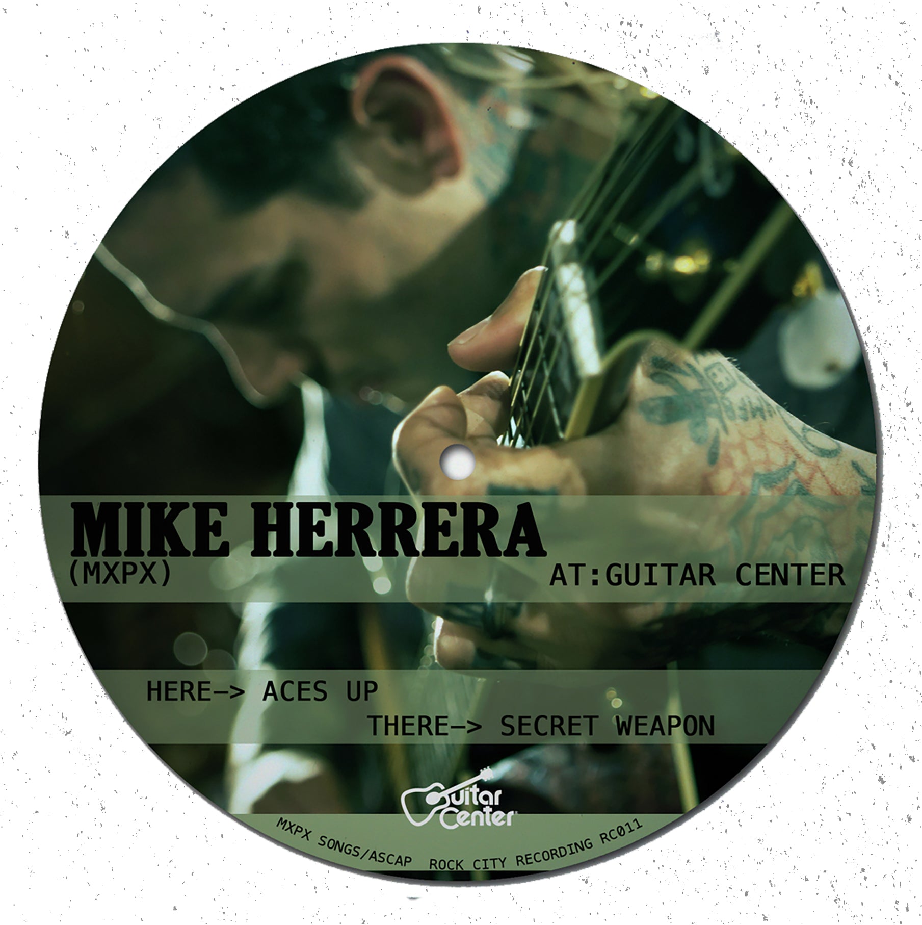 VINYL - LIVE AT GUITAR CENTER - 7" PICTURE DISC