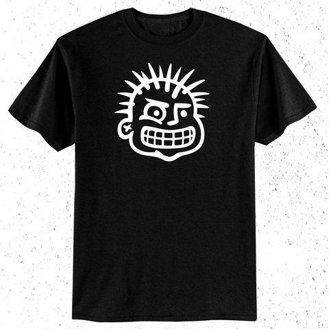 T SHIRT - PUNK HEAD