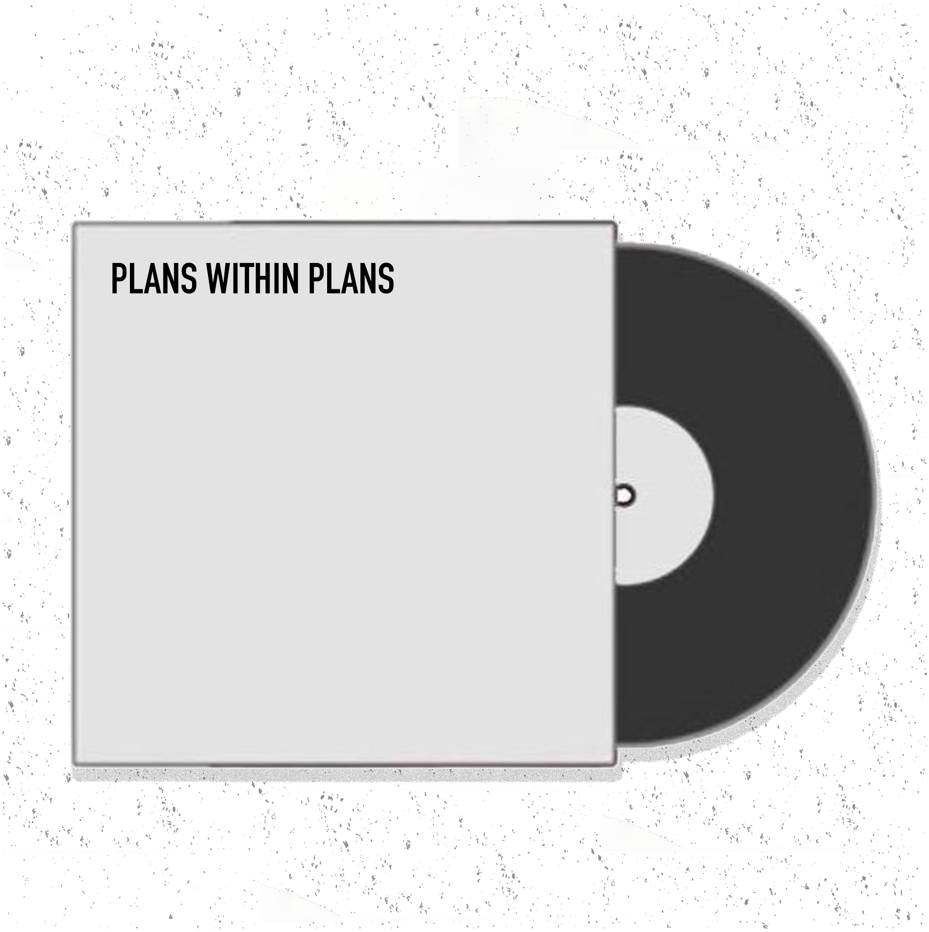 VINYL - PLANS WITHIN PLANS TEST PRESS (BOX SET LIMITED EDITION)